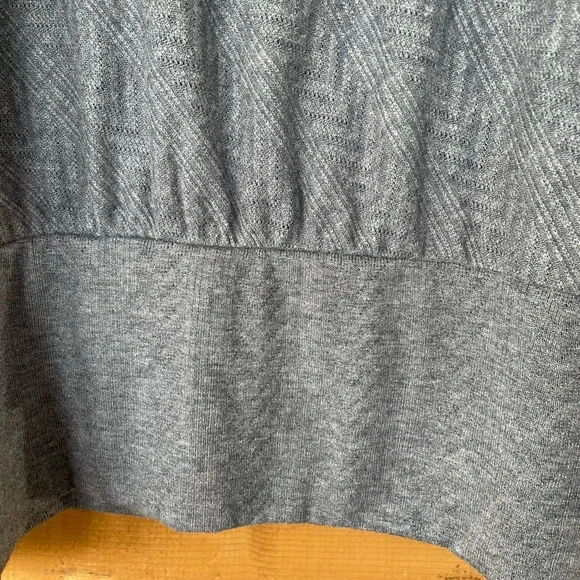 Democracy Women's Sweater with Button Accents and Side Ruching. Plus Size 3X - Picture 6 of 13